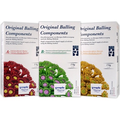 Tropic Marin Original Balling Components Set ABC 3x1 kg
