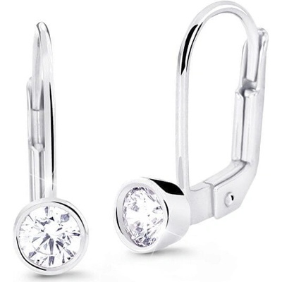 Cutie Diamonds visiace náušnice z bieleho zlata s briliantmi DZ8017-55-00-X-2