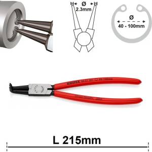 KNIPEX Зегер клещи 90° - 215мм ; 4421j31 knipex