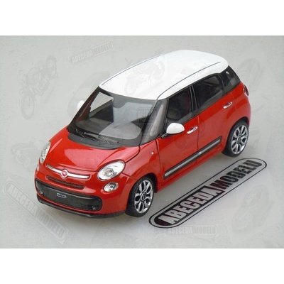 Welly Fiat červená 1:24