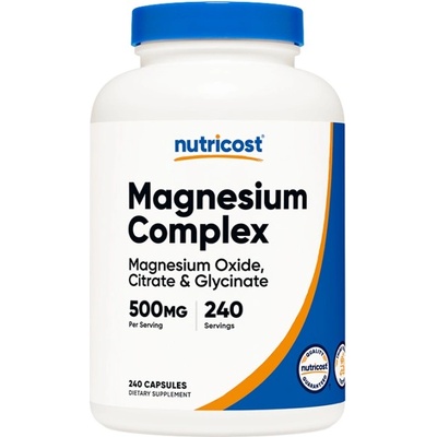 Nutricost Magnesium Complex 500 mg [240 капсули]