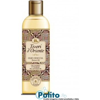 Tesori d´Oriente sprchový olej s rýžovými oleji a Tsubaki olejem 250 ml