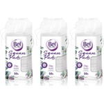 Bel Face & Body Square Pads тампони за почистване на грим изгодна опаковка 3x50 бр