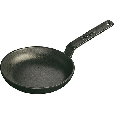 Staub Liatinová mini panvica čierna 12 cm