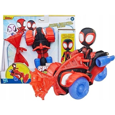 HASBRO SPIDEY A JEHO ÚŽASNÍ PŘÁTELÉ MILES MORALES Vozidlo Spidey a super kámoši