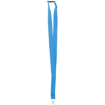 Snúrka na krk Revent RPET lanyard modrá svetlá