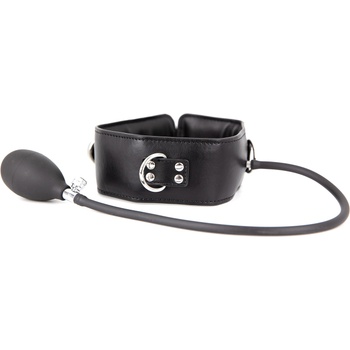 SuperLove Fetish Master Inflatable Collar Black