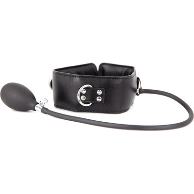 SuperLove Fetish Master Inflatable Collar Black