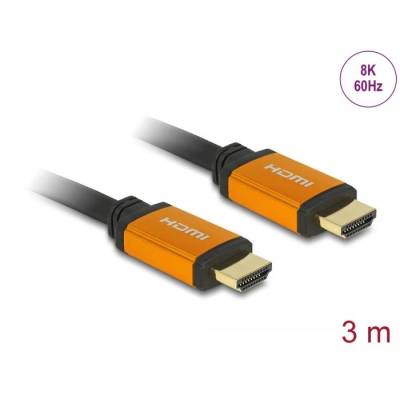 Delock High Speed HDMI kábel 48Gbps, 8K, 60Hz, 3m (86987) (DeLock86987) (DeLock86987)