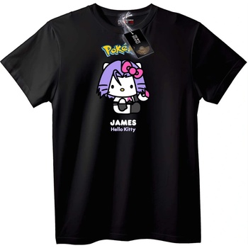 NOONEBRAND Тениска Pokémon x Hello Kitty James - S, Black
