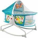 Leantoys Multifunctional Bed Rocker 2in1 Childrens Mat Sounds Vibrations Blue