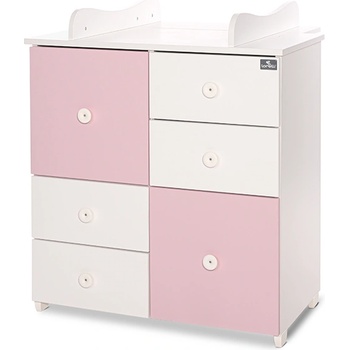 Lorelli Classic ШКАФ new ЦВЯТ БЯЛО/orchid pink (10170110038a)