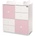 Lorelli Classic ШКАФ new ЦВЯТ БЯЛО/orchid pink (10170110038a)