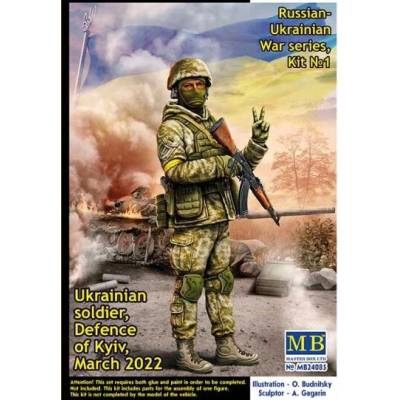 MASTER BOX LTD Ukrainian soldier Defence of Kyiv March 2022 1:24