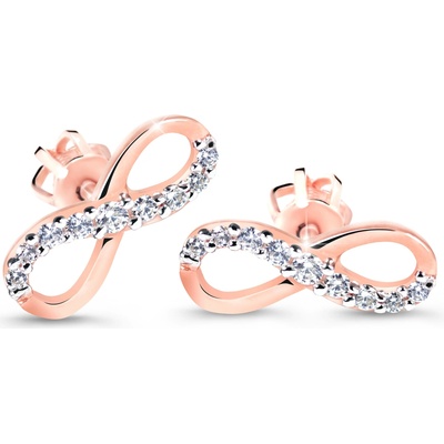 Cutie Jewellery - diamonds Náušnice DZ60149 na šroubek ze zlata s diamanty