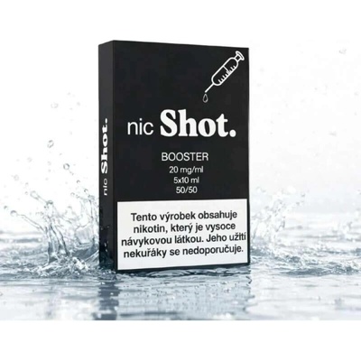 VAPOLAND nic Shot booster PG50/VG50 20 mg 5x10 ml