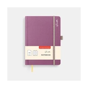 Sentio Бележник с ластик А6 96 листа Twilight Lavender