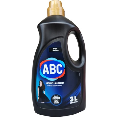 Abc течен перилен препарат за черно пране, 50 пранета, 2700мл