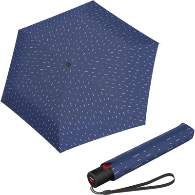 Knirps KNIRPS U.200 RAIN BLUE - elegantný dámsky plne automatický dáždnik