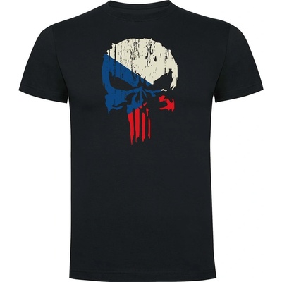 Military RANGE triko CZECH PUNISHER krátký rukáv černé