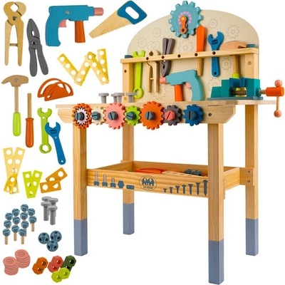 Kruzzel Dětský pracovní stůl s nářadím