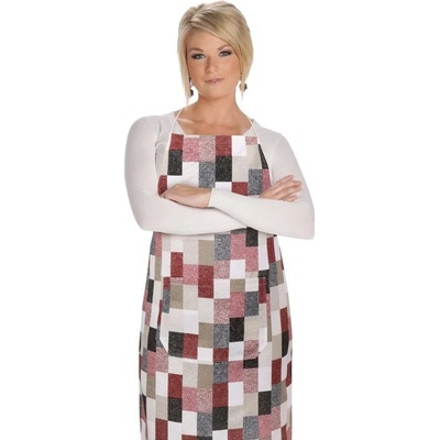 Bellatex zástěra Ema cihla bordó