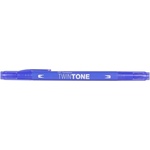 Tombow Маркер Tombow TwinTone френско синьо 0, 3/0, 8 (WS-PK45)