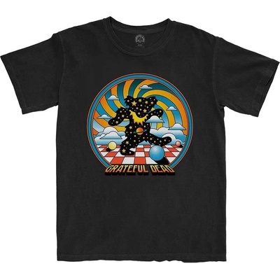 Grateful Dead tričko Stars Bear Black