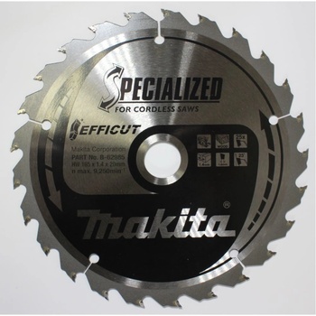 Makita B-62985 pilový kotouč Efficut 165x20 25T