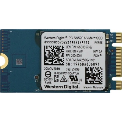 Lenovo 256GB M.2 2242 PCIe NVME, 01FR578
