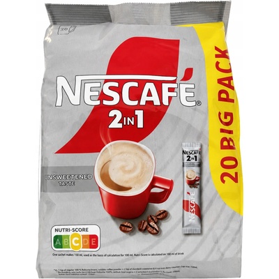 NESCAFÉ 2in1 Classic instantná káva 20 x 8 g