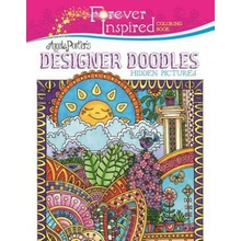 Forever Inspired Coloring Book: Angela Porters Designer Doodles Hidden Pictures