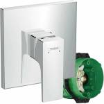 Hansgrohe Вграден смесител за душ Hansgrohe Metropol хром + вградено тяло iBox (32565000 + 01800180)