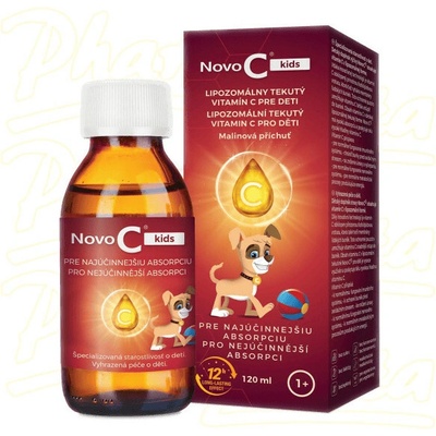 Novo C Kids lipozomální tekutý vit.C 120 ml