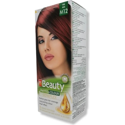 MM Beauty боя за коса, Номер М12, Огнено червено