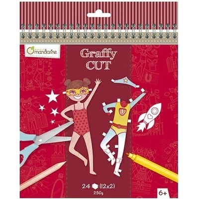 Avenue Mandarine vystřihovánka oblékání