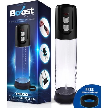 Image 1 of INTOYOU Boost Automatic Penis Pump PSX10 Crystal