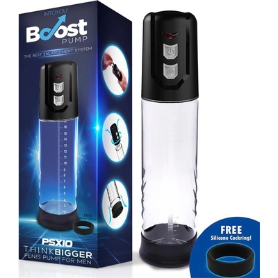 INTOYOU Boost Automatic Penis Pump PSX10 Crystal