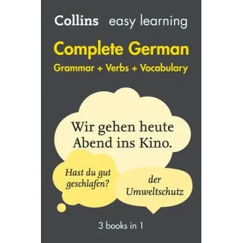 Easy Learning German Complete Grammar, Verbs and Vocabulary