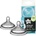 Tommee Tippee Биберони Tommee Tippee - Advanced Anti Colic, Slow 1 капкa, 0 m+, 2 броя (TT.0002)