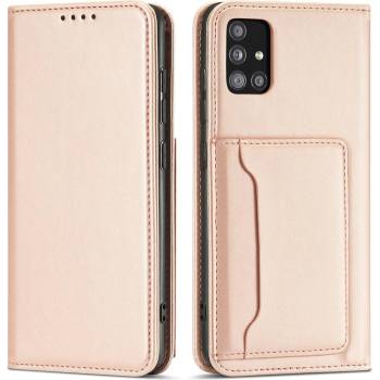 HQWear Калъф с отделение за карти Magnet Card Case за Samsung Galaxy A13 5G, розов (KXG0031292)