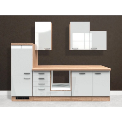 Flex Well Kuchyňa Valero 280 cm/typ 10 bez el.spotrebičov a drezu