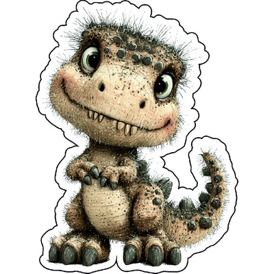 Pískacia koženková nášivka Koženková pískacia nášivka Dinosaurus 12 Velkost: PÍSKLE! veľké