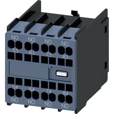 Siemens 3RH2911-2XA40-0MA0 blok pomocných spínačů 4 spínací kontakty zásuvné Vhodné pro značku (relé): Siemens 1 ks