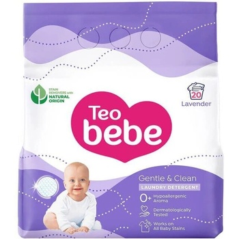 Teo bebe Teo Bebe Прах за пране с аромат на лавандула х1, 5 кг, 20 пранета (1028)