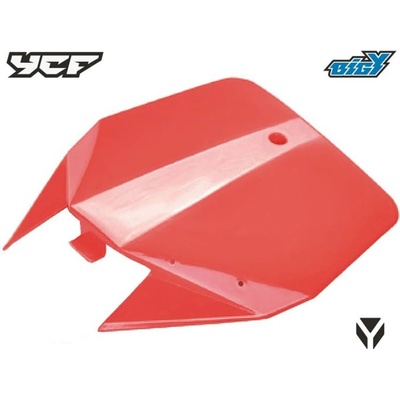 Přední tabulka pro modely BIGY pitbike YCF Barva: Červená