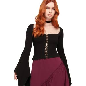 KILLSTAR дамска тениска (топ) KILLSTAR - Night Empress - Black - KSRA014259