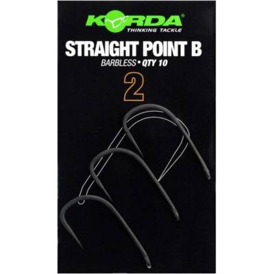 Korda Háčky Straight Point Barbless 10 ks vel.6