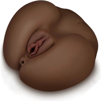 Image 1 of Lovetoy Реалистичен мастурбатор вагина и анус Streetgirl's #3 кафяв