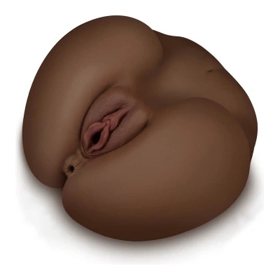 Lovetoy Реалистичен мастурбатор вагина и анус Streetgirl's #3 кафяв